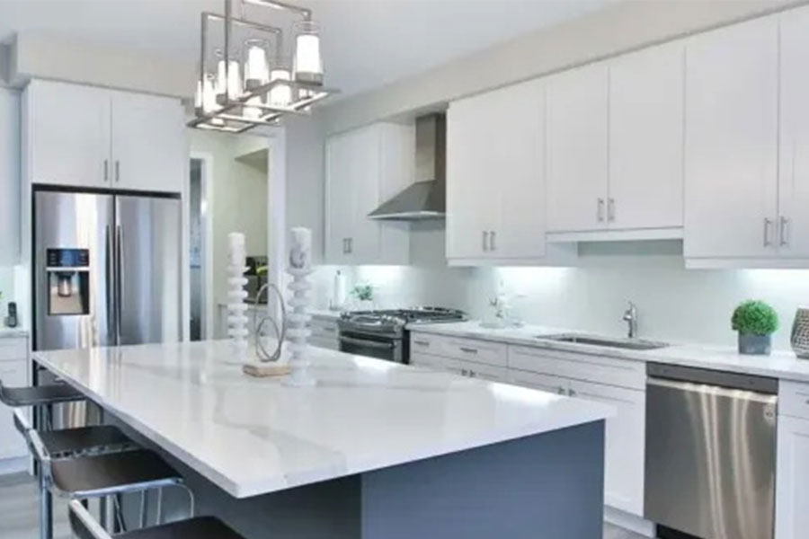 Lavish kitchen interior | Carpetland USA Granite & Flooring